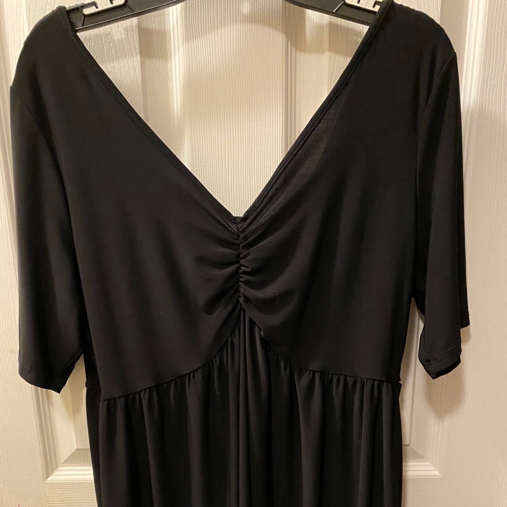 Ruched Babydoll Top